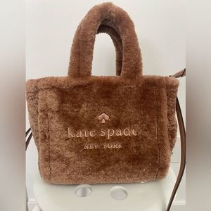 NWOT KATE SPADE ELLA SHEARLING